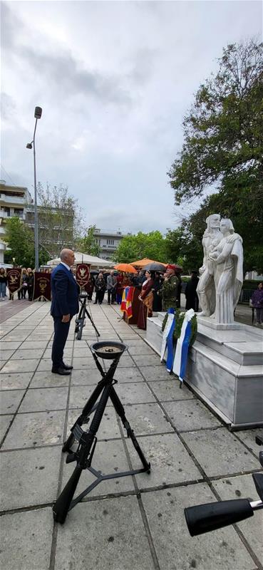 Ο Αντιπεριφερειάρχης Ανδρέας Βεργίδης στις εκδηλώσεις μνήμης της γενοκτονίας των Ελλήνων του Πόντου (14/5/2023)