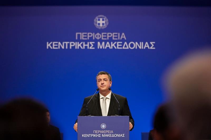 Ομιλία Α. Τζιτζικώστα στην τελετή ορκωμοσίας των μελών του νέου Περιφερειακού Συμβουλίου Κεντρικής Μακεδονίας φωτο4 (15/12/2023)