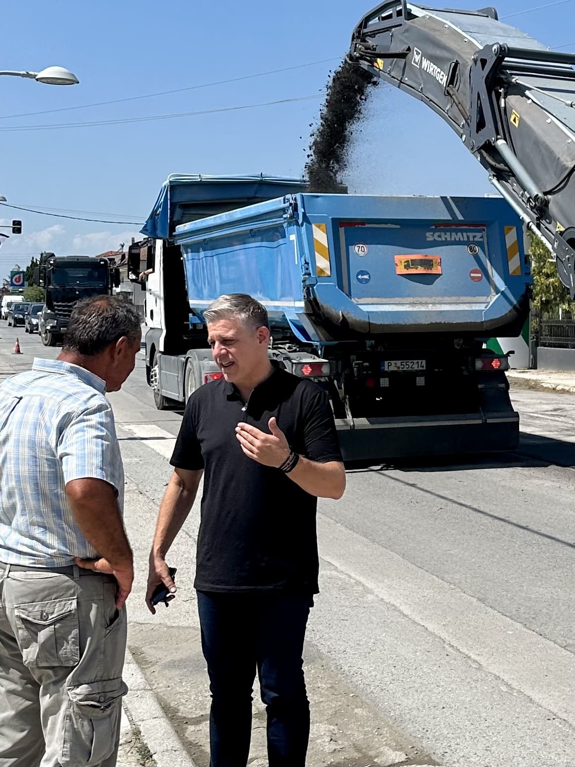 Ασφαλτοστρώσεις στο οδικό δίκτυο Σίνδου – Χαλάστρας